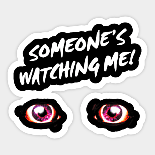 70s Someone's Watching Me! Movie Sticker